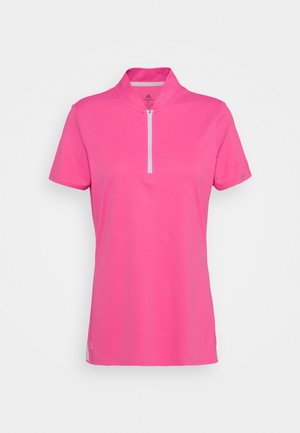 HEAT.RDY ZIP SHORT SLEEVE - Print T-shirt - screaming pink