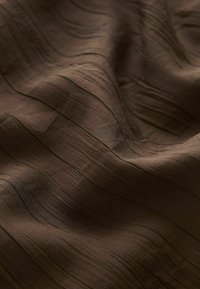 Next GATHERED SHORT SLEEVE TEXTURED BOXY REGULAR FIT - Nyomott mintás póló - chocolate brown