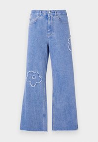 TROUSERS - Blugi loose fit - light blue denim
