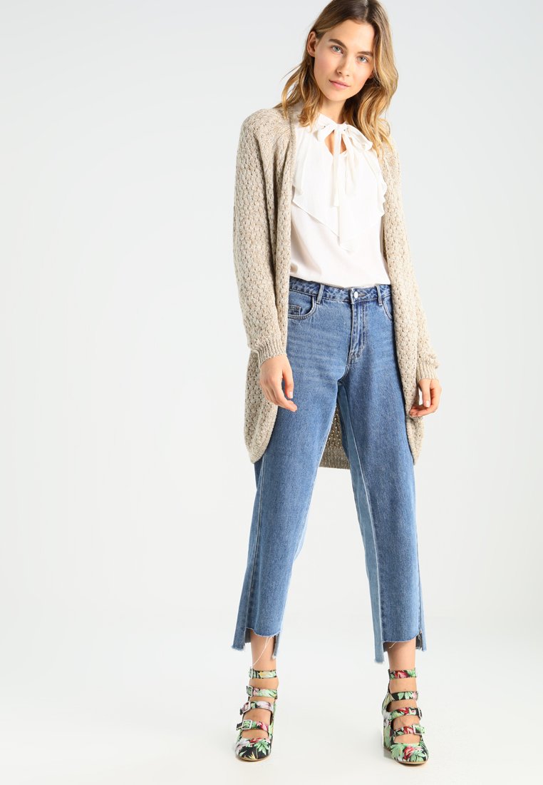 ICHI OLANDA - Cardigan - beige melange 