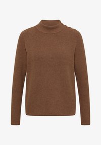Non sélectionné, dark toffee brown melange