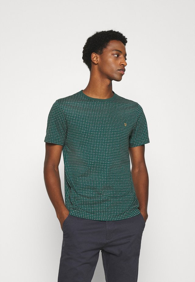 HOLBROOKS TEE - T-shirt con stampa - emerald green