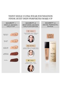LANCÔME TEINT IDOLE ULTRA WEAR - Foundation - 125w - früher 005 beige ivoire