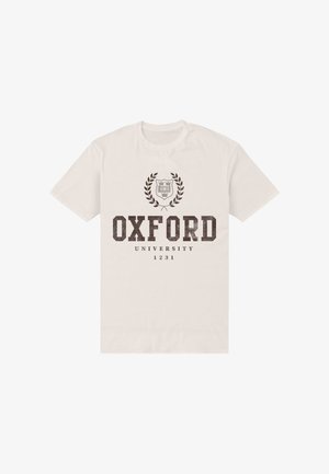 Henry Tiger, OXFORD UNIVERSITY CLASSIC IVY LEAGUE GRAPHIC - T-shirts print - light sand