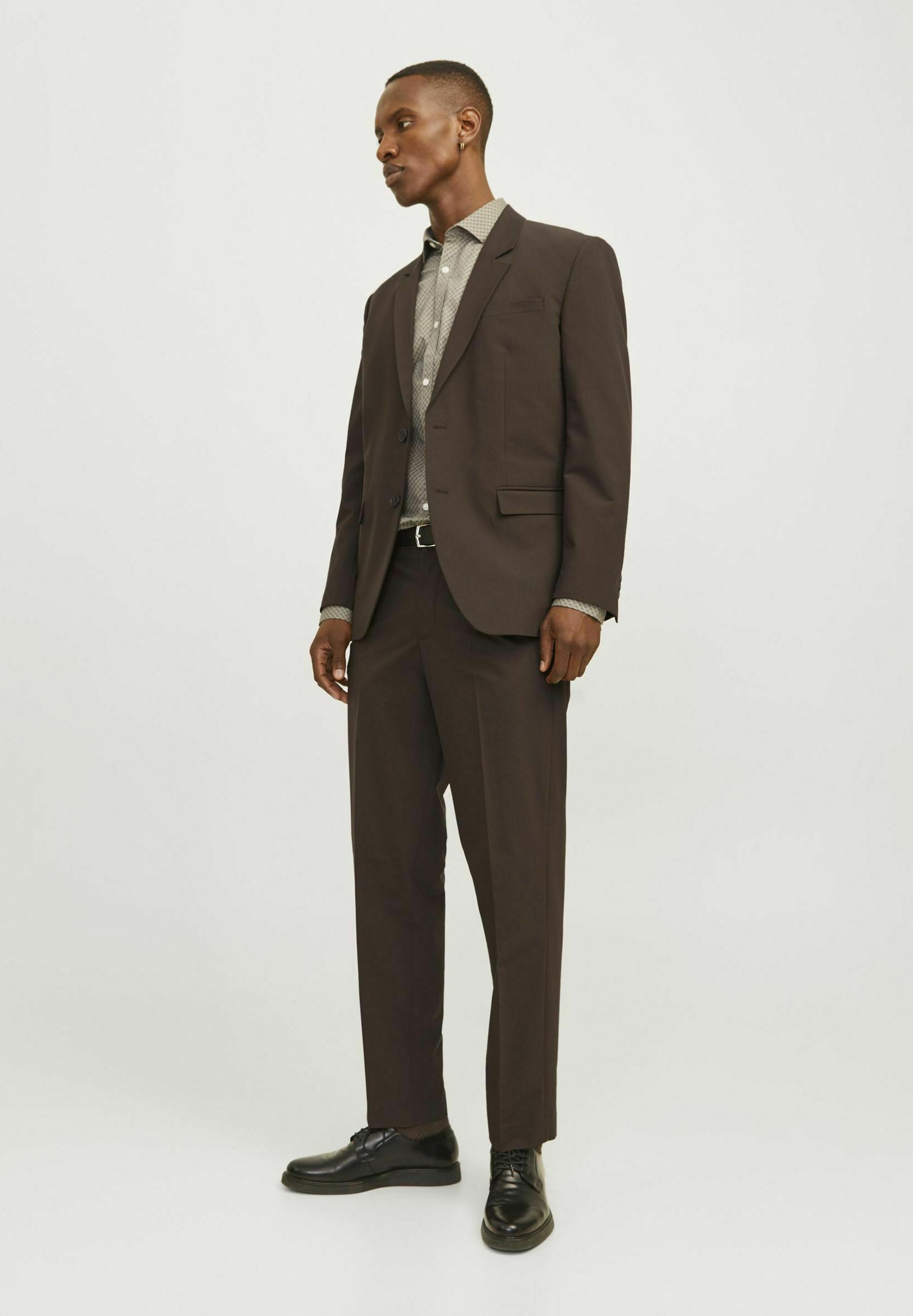 Jack & Jones PREMIUM Suit jacket - slate black/brown - Zalando