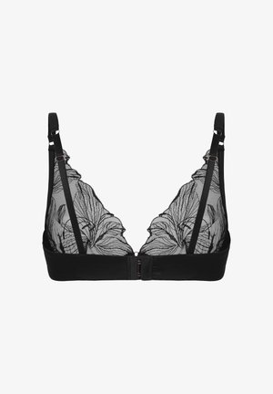 Hunkemöller, HUNKEMÖLLER NON-PADDED UNDERWIRED BRA ELLEN - Triangle bra - black