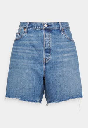 Jeansshorts - light-blue denim