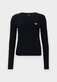 RISE & VIBE NEW - Long sleeved top - true black