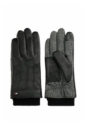 TOUCHSCREEN HERRINGBONE  - Guanti - grey herringbone