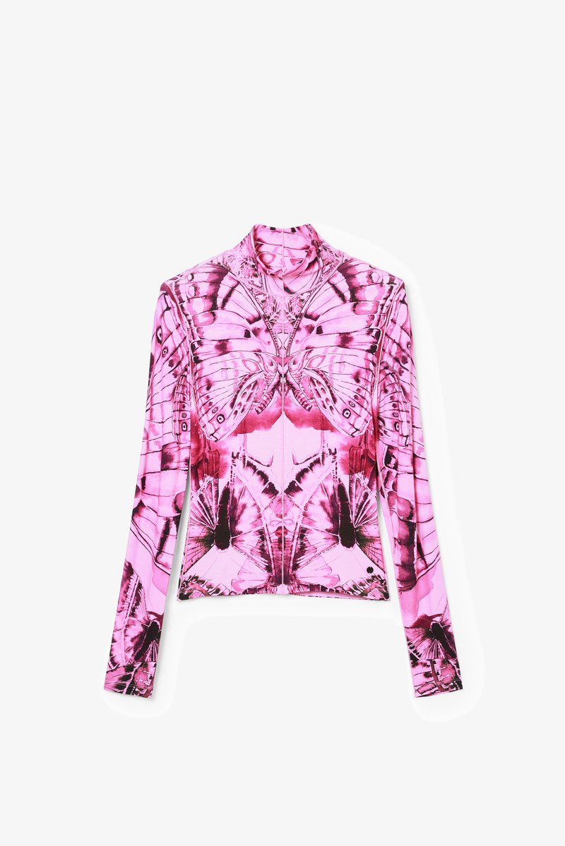Desigual Longsleeve - rosa desierto