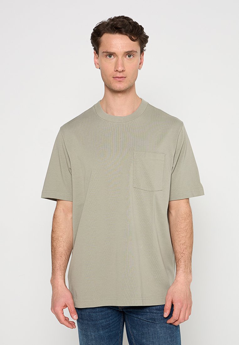 Abercrombie & Fitch T-shirt basic groen Abercrombie & Fitch T-shirt basic groen