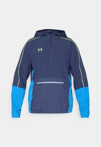 Unselected, washed navy/high vis yellow