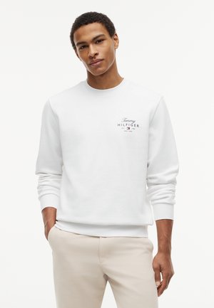 Tommy Hilfiger, SCRIPT STACK BRAND LOVE - Mikina - white