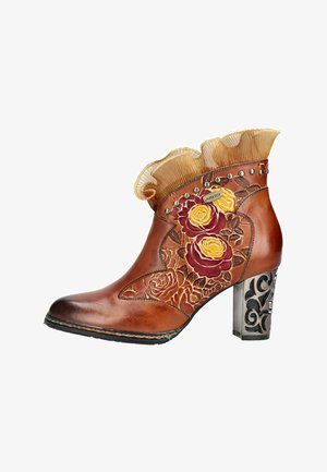 LAURA VITA, STIEFELETTE - Stivaletti texani / biker - camel