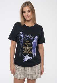 Paradiso Clothing THE NIGHTMARE BEFORE CHRISTMAS - Print T-shirt - black