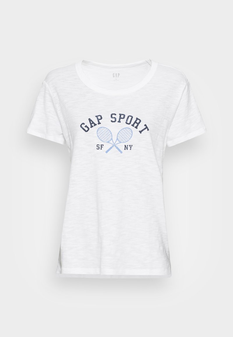 Damen T-Shirts | GAP ATHLETIC T-Shirt print white/blau - KW33150 Damen T-Shirts | GAP ATHLETIC T-Shirt print white/blau - KW33150