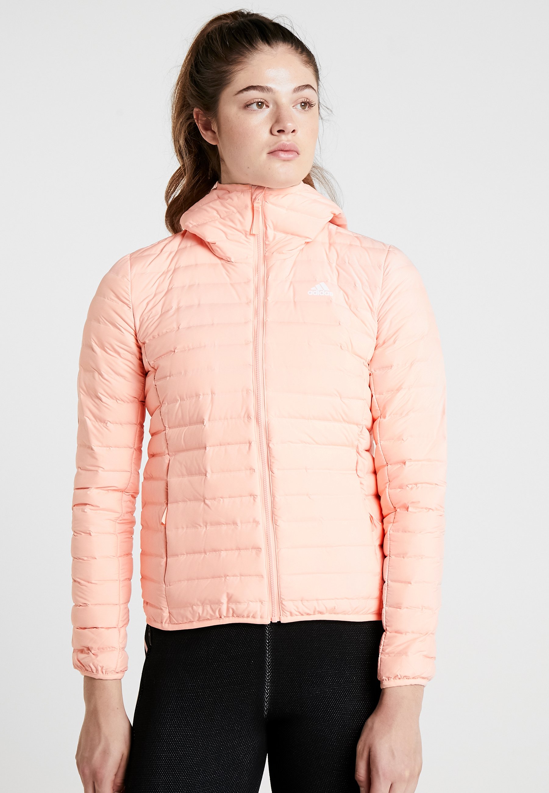 VARILITY SOFT HOODED OUTDOOR DOWN JACKET Winterjacke glow pink VARILITY SOFT HOODED OUTDOOR DOWN JACKET Winterjacke glow pink
