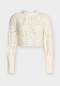 LACE GEORGIA TOP - Μπλούζα - oyster