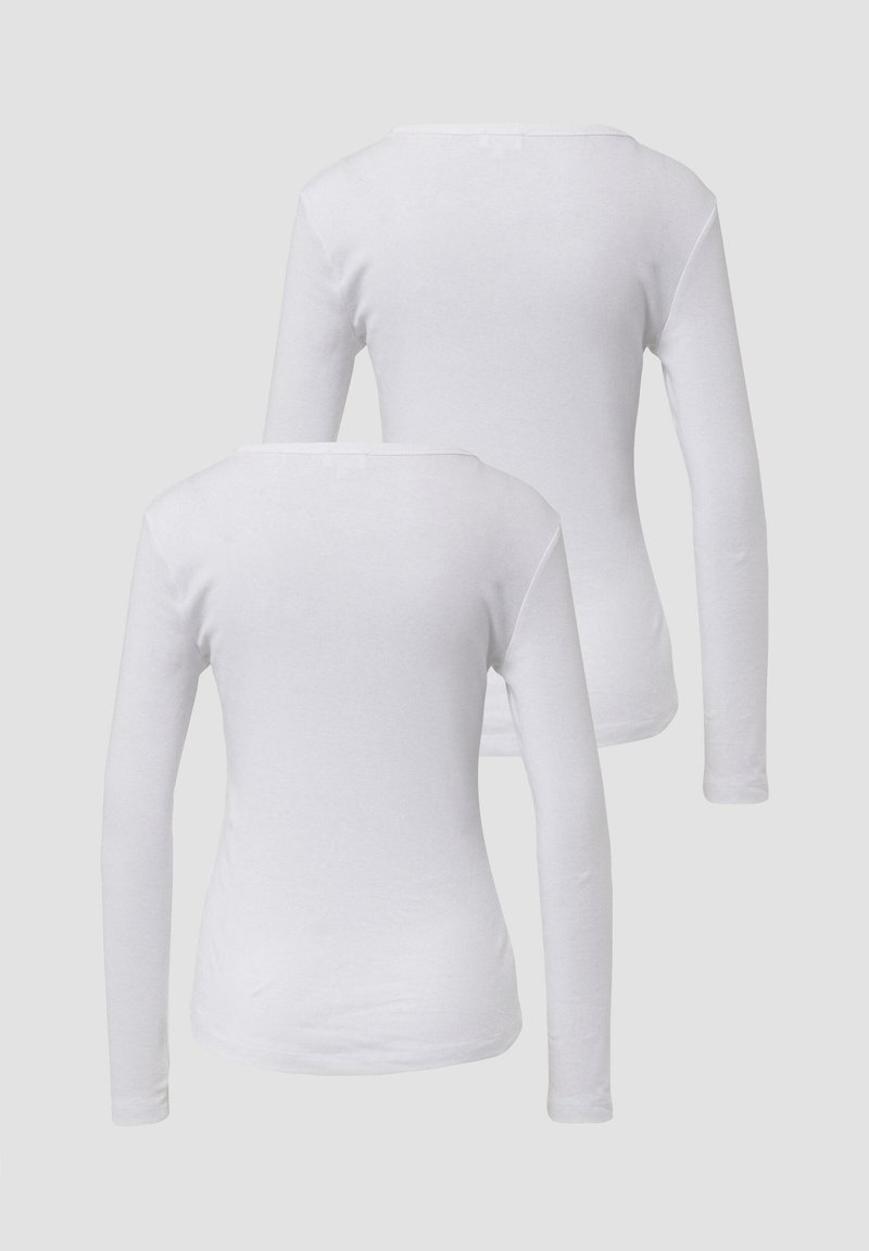 S.Oliver Maglietta A Maniche Lunghe Donna, Modello Aderente In Jersey Di Cotone Elasticizzato, Con Dolcevita, Nero - 3