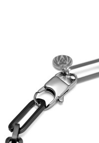 LUCLEON CEDRIC AMAGER - Armbånd - black  steel silver
