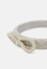Becksöndergaard BOW SLIM BEADED HAIRBRACE - Accessori capelli - silver-coloured