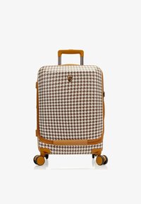 No seleccionado, brown houndstooth