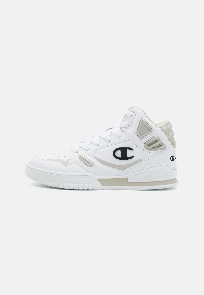 Champion 3 POINT TECH MID - Basketbalschoenen - white/light grey