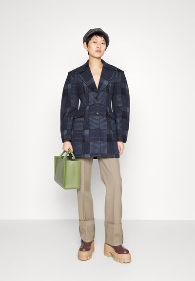 BITE Studios TAILORED FOLD UP TROUSER - Παντελόνι - green