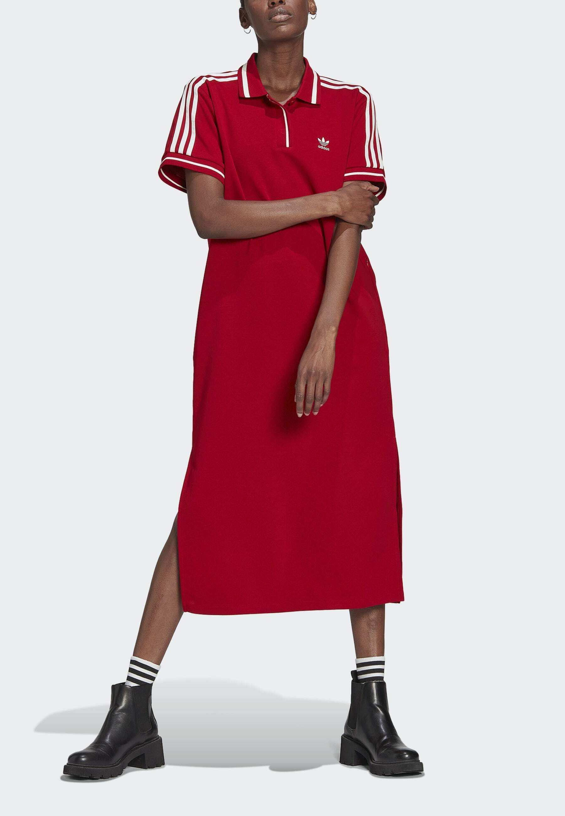 adidas Originals THEBE POLO SHIRT DRESS - Vestido informal - - Zalando.es