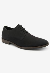 Next LEATHER DERBY SHOES - Snörskor - black
