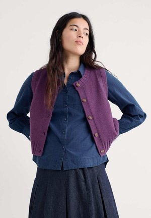 DERWENN VEST - Brezrokavnik - purple - spring heather