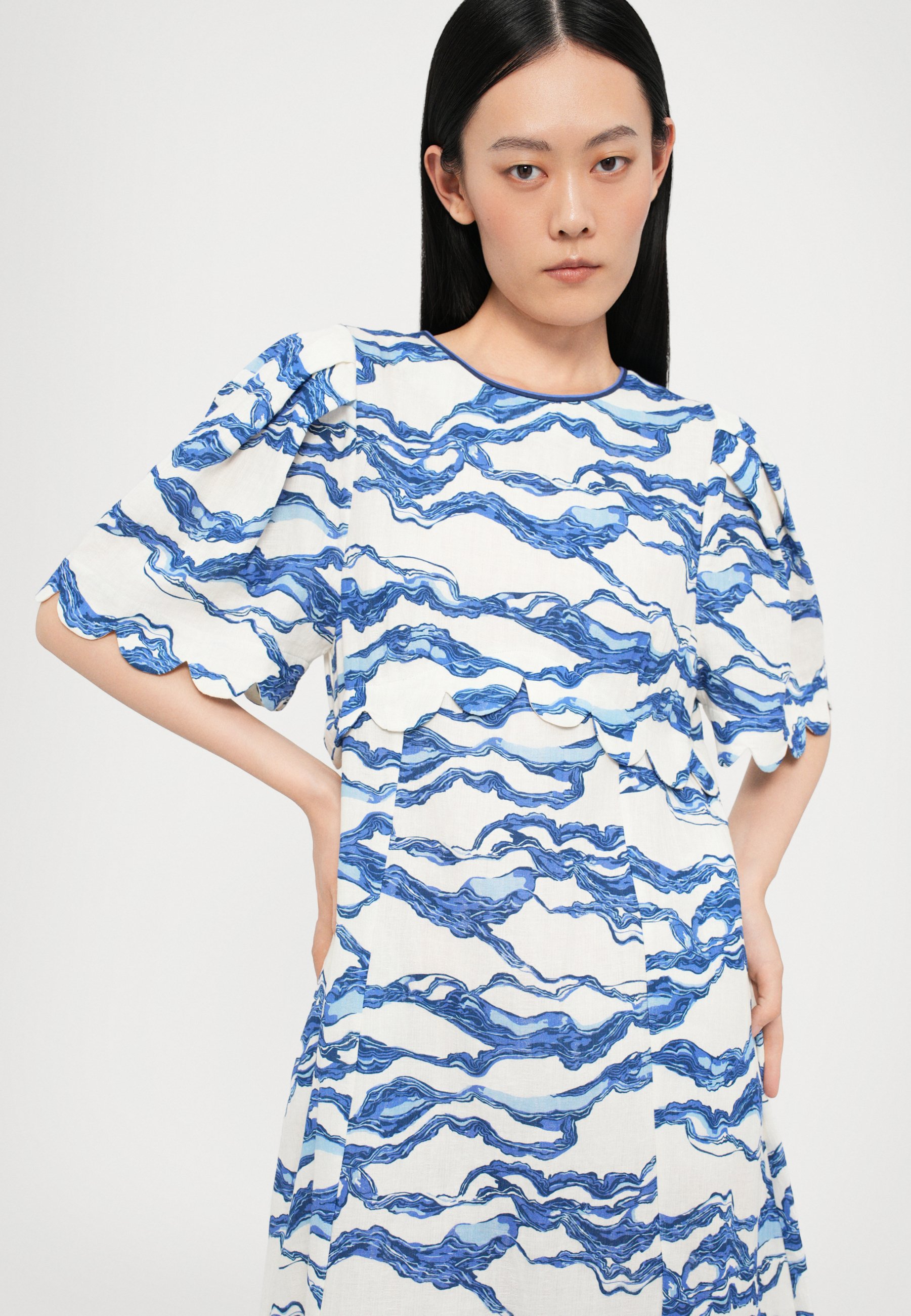 売れ筋商品|||ホフマン コペンハーゲン シャツ レディース トップス CLEMENCE - Blouse - aquamarine blue Hofmann Copenhagen CLEMENCE - Blouse - aquamarine blue/light