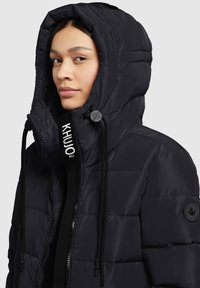 khujo MARVA - Talvemantel - schwarz