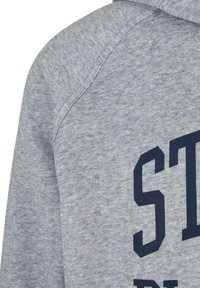 Starter LABEL RAGLAN  - Hoodie - heathergrey