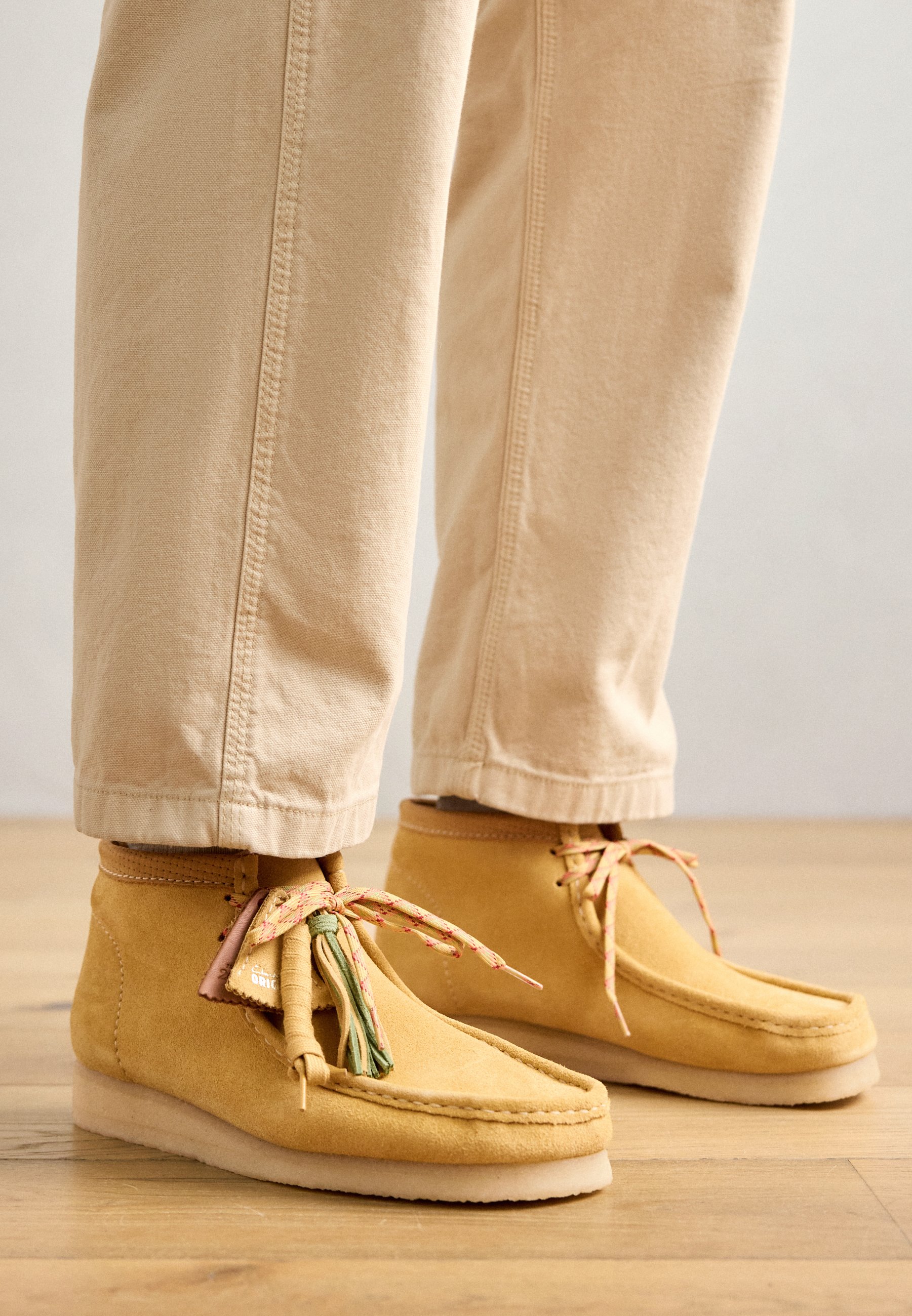 Clarks Originals WALLABEE - Sznurowane obuwie sportowe