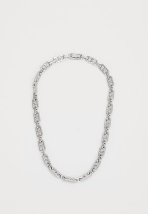 CODE CHAIN UNISEX - Necklace - silver-coloured