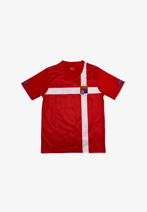 Jelex, SERBIEN TRIKOT RETRO HISTORY - Print T-shirt - red