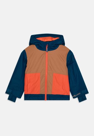 KIDS RAULAND UNISEX - Winter jacket - almond/madeira blue/deep orange