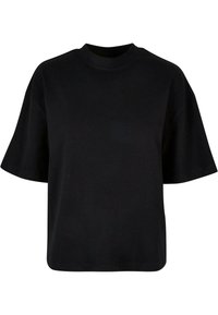 HEAVY SLIT - Basic T-shirt - black