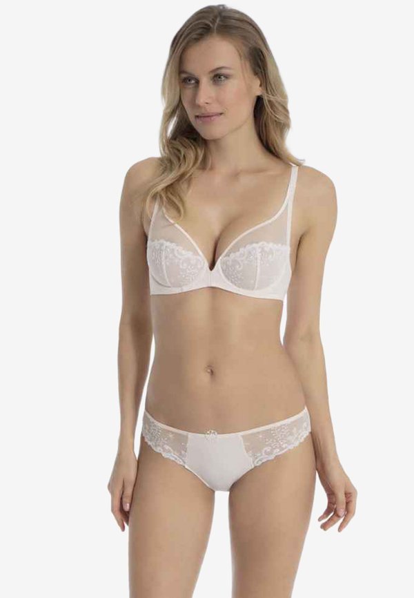 MIT TIEFEM DEKOLLETÉ - Triangle bra - nude4