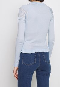 Topshop Strickpullover - light blue