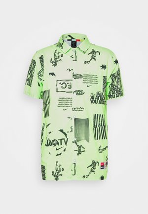 Nike Performance FC - Camicia - lime glow/black
