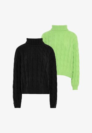 Mo, 2-PACK - Pullover - lime black