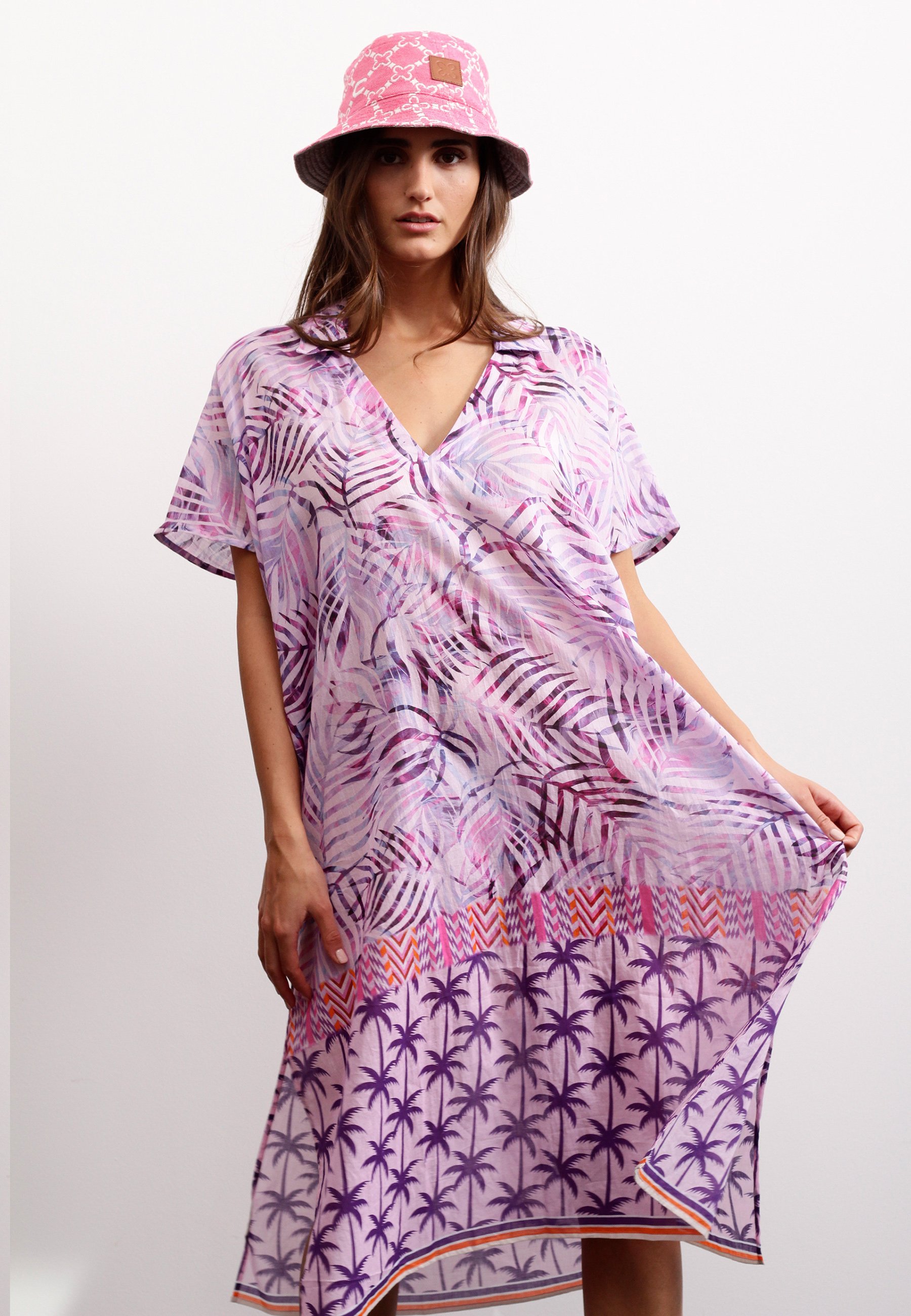 Codello KAFTAN - Freizeitkleid - lila - Zalando.at