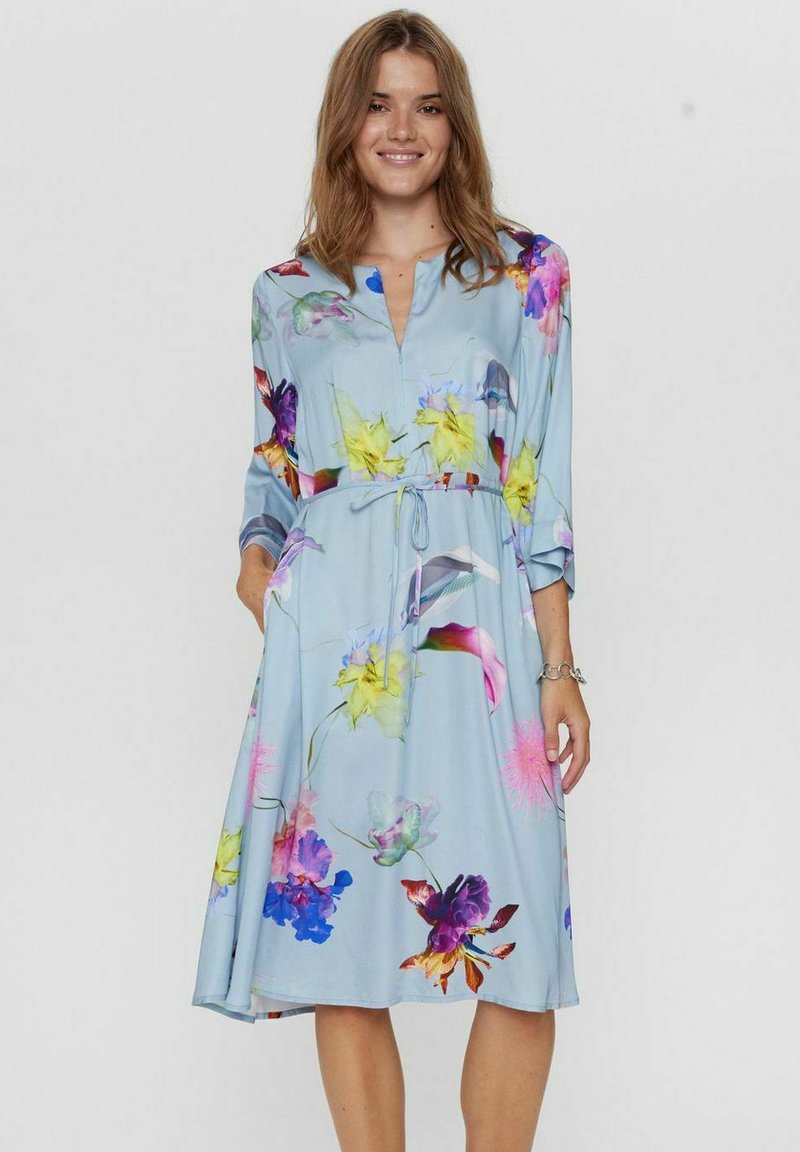 Nümph NURITA NEW  - Rochie de zi - blue fog