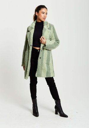 IN STRIPE - Winter coat - green