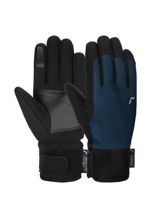Gloves - dress blue   black