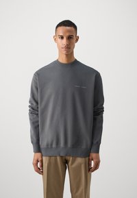 Samsøe Samsøe NORSBRO CREW NECK - Felpa - volcanic ash