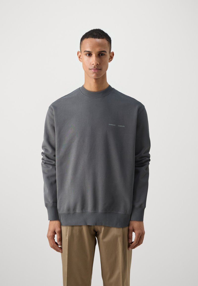 Samsøe Samsøe NORSBRO CREW NECK - Sweater - volcanic ash