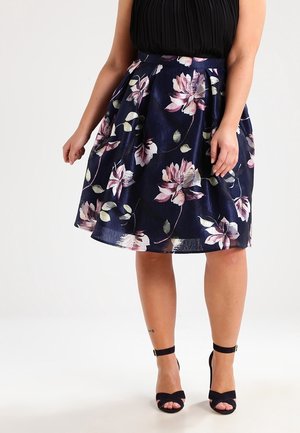 A-snit nederdel - dark blue